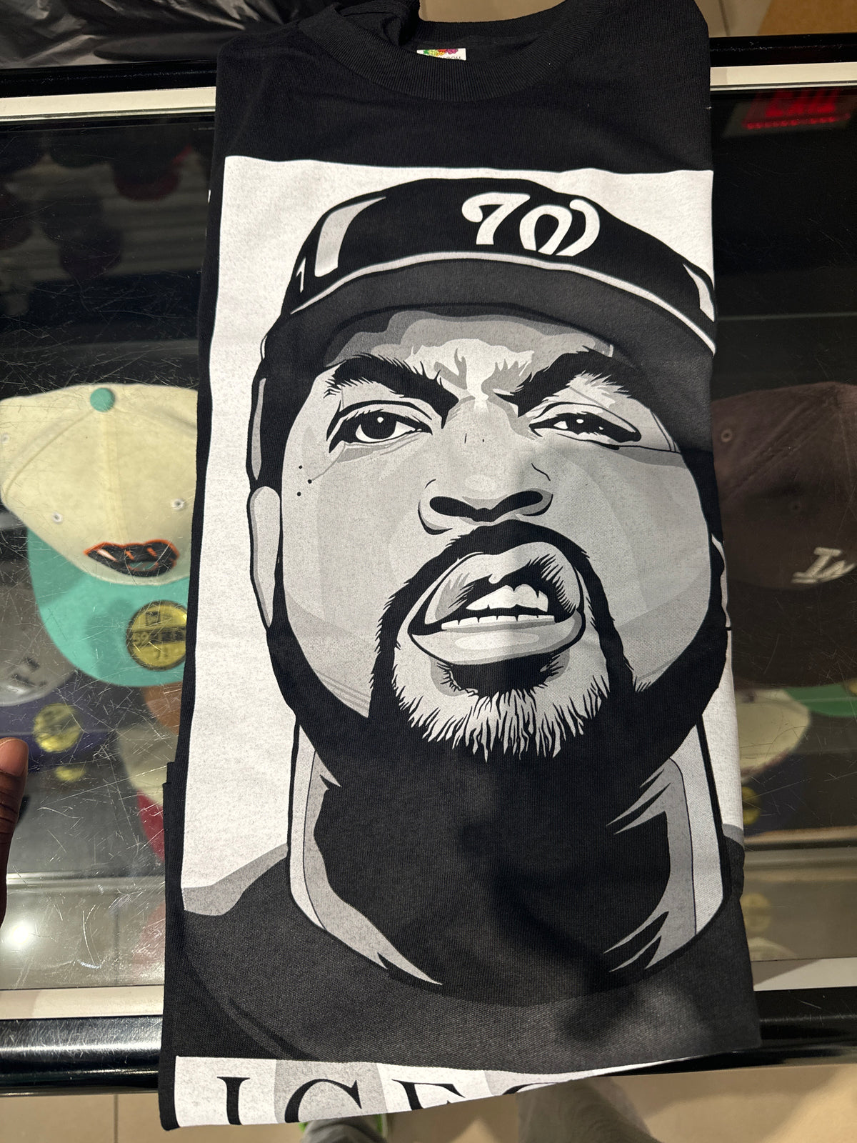 Ice Cube Cartoon Tee