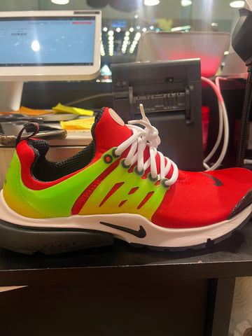 Nike Air Presto University Red Tour Yellow (used no box)