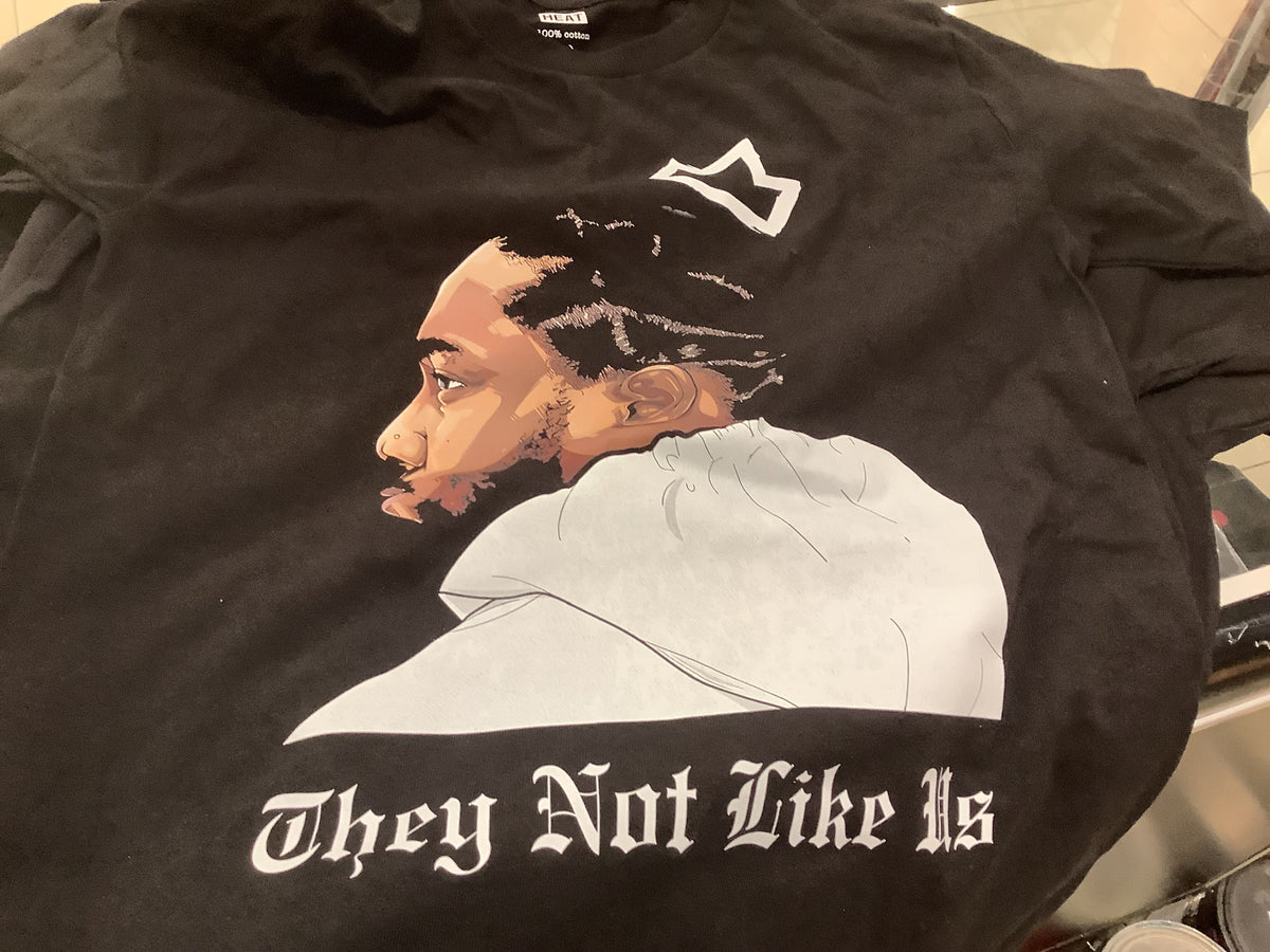 Kendrick Lamar They Not Like Us Unisex Graphic Tee (Black)