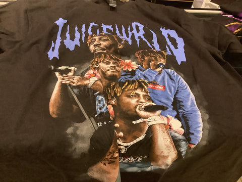 Juice World Blue Graphic T Shirt