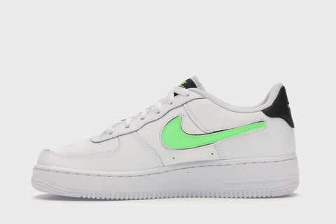 Nike Air Force 1 Low Removable Swoosh White Green Strike (Cosignment)