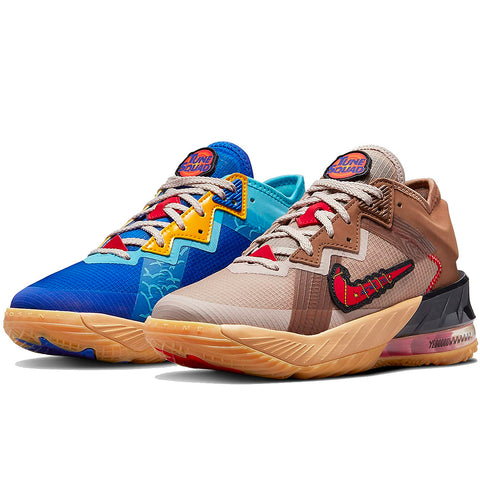 Nike Lebron 18 Low Wile E. vs Roadrunner Space Jam