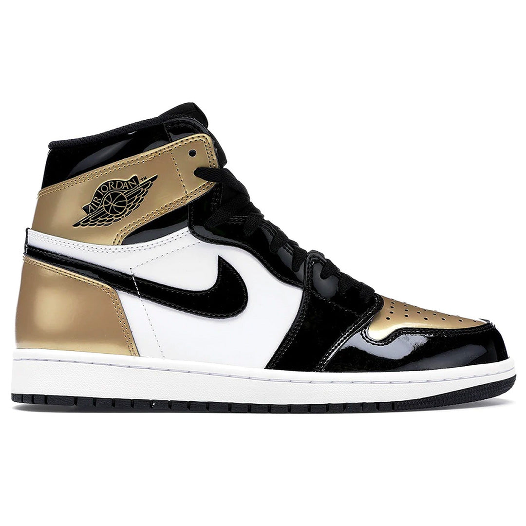 Jordan 1 Retro High NRG Patent Gold Toe