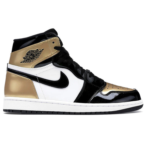 Jordan 1 Retro High NRG Patent Gold Toe