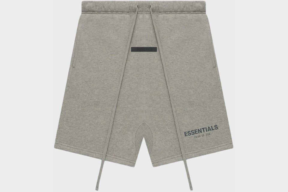 Fear of God Essentials Core Collection Sweatshort Dark Heather Oatmeal