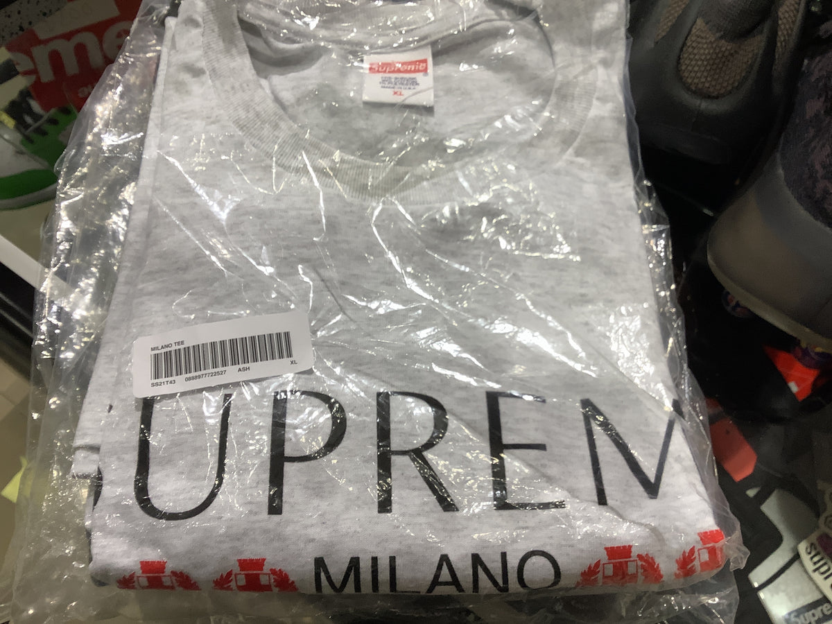 Supreme tee grey Milano