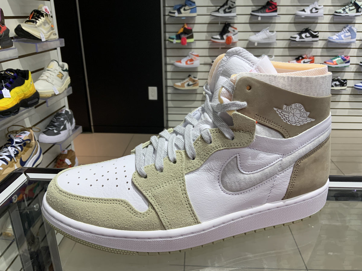 Jordan 1 High Zoom CMFT Olive Aura (W)
