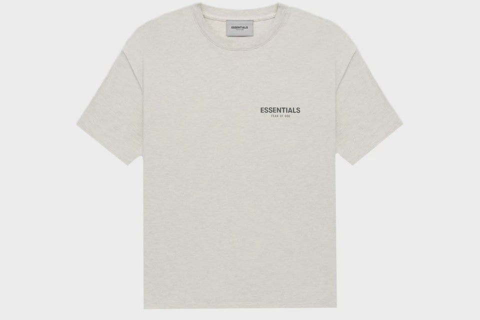 Fear of God Essentials Core Collection T-shirt Light Heather Oatmeal