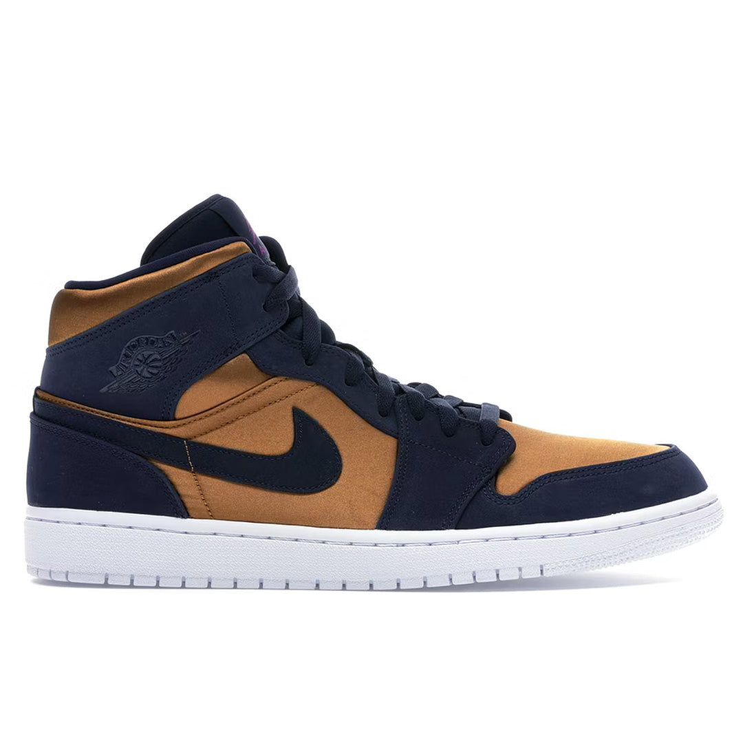 Jordan 1 Mid Obsidian Desert Ochre