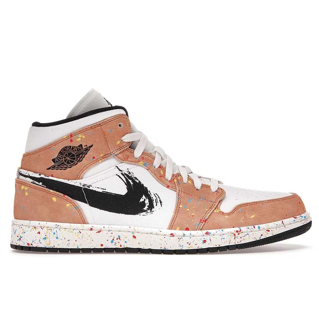 Jordan 1 Mid SE Brushstroke