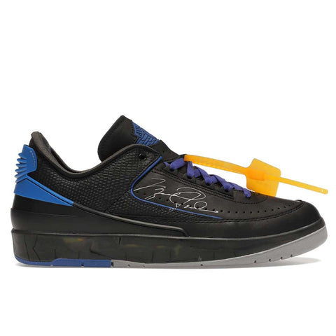 Jordan 2 Retro 2 Low SP Off-White Black Blue
