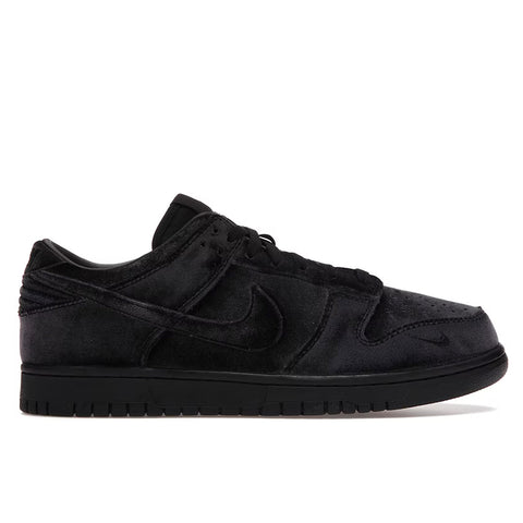 Nike Dunk Low Dover Street Market Triple Black Velvet