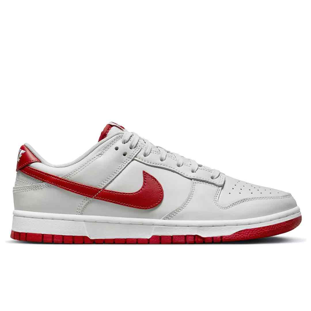 Nike Dunk Low Vast Grey Varsity Red