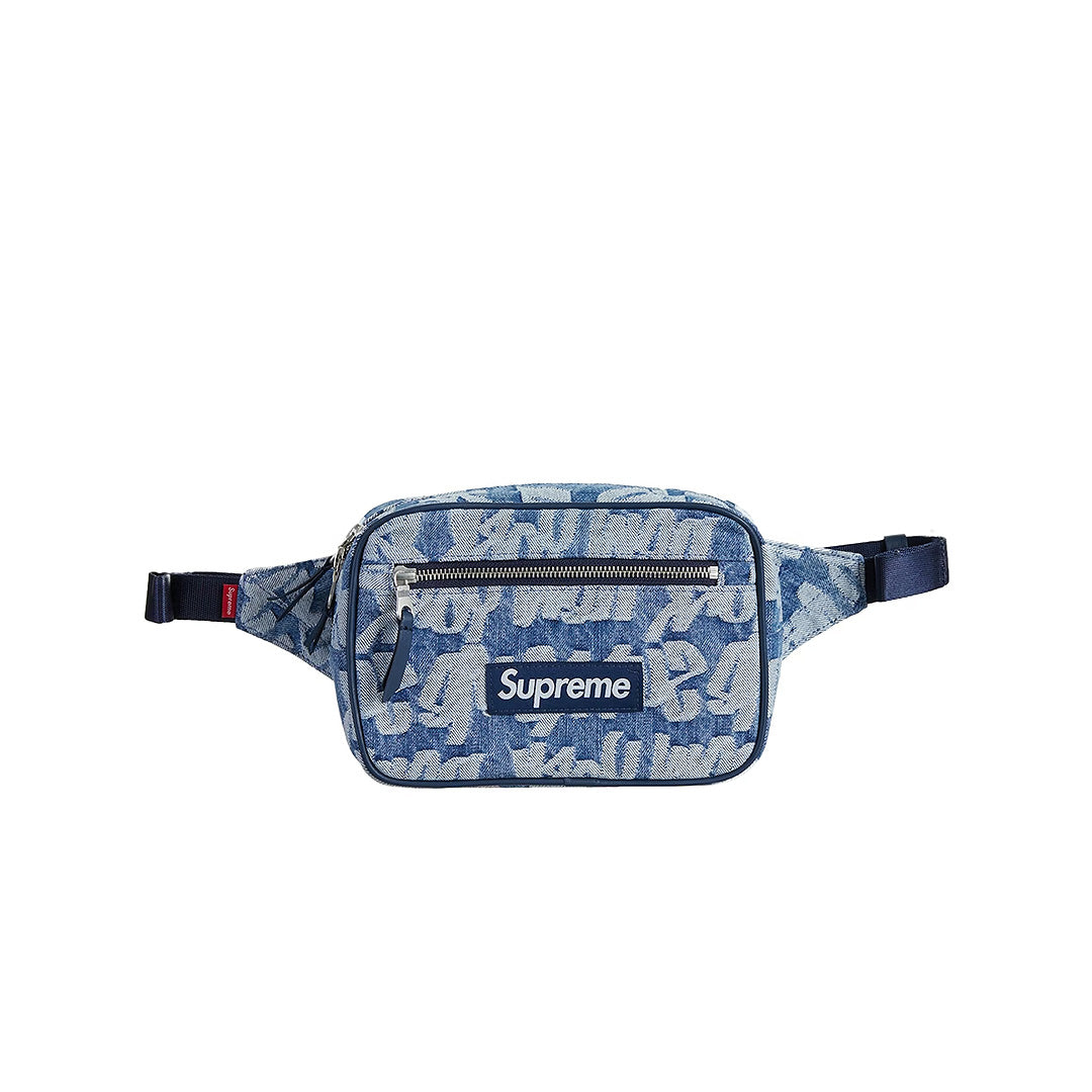 Supreme Fat Tip Jacquard Denim Waist Bag