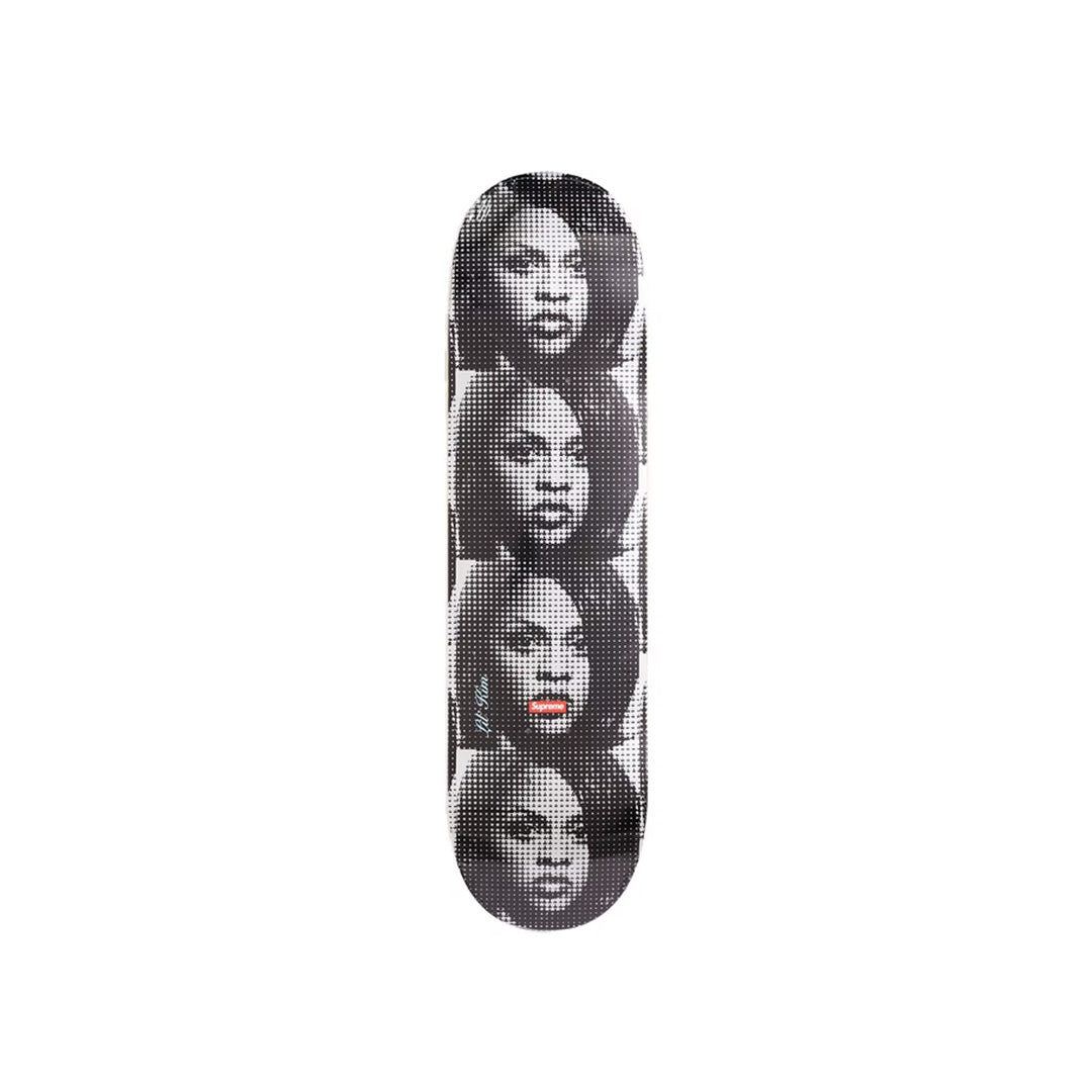 Supreme Lil Kim Skateboard Deck Silver