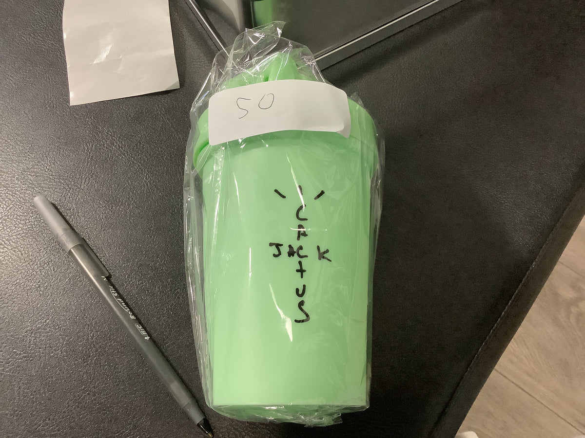 Travis Scott CJ Gamer Shaker Cup Glow in the Dark