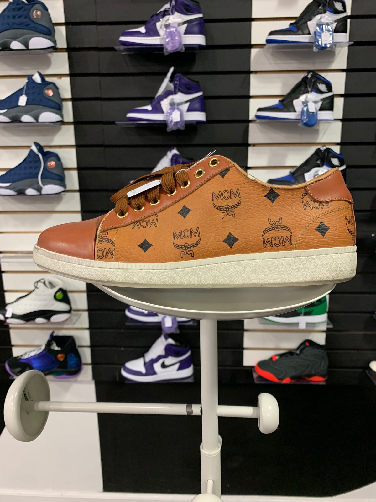 MCM Mens Logo Sneakers