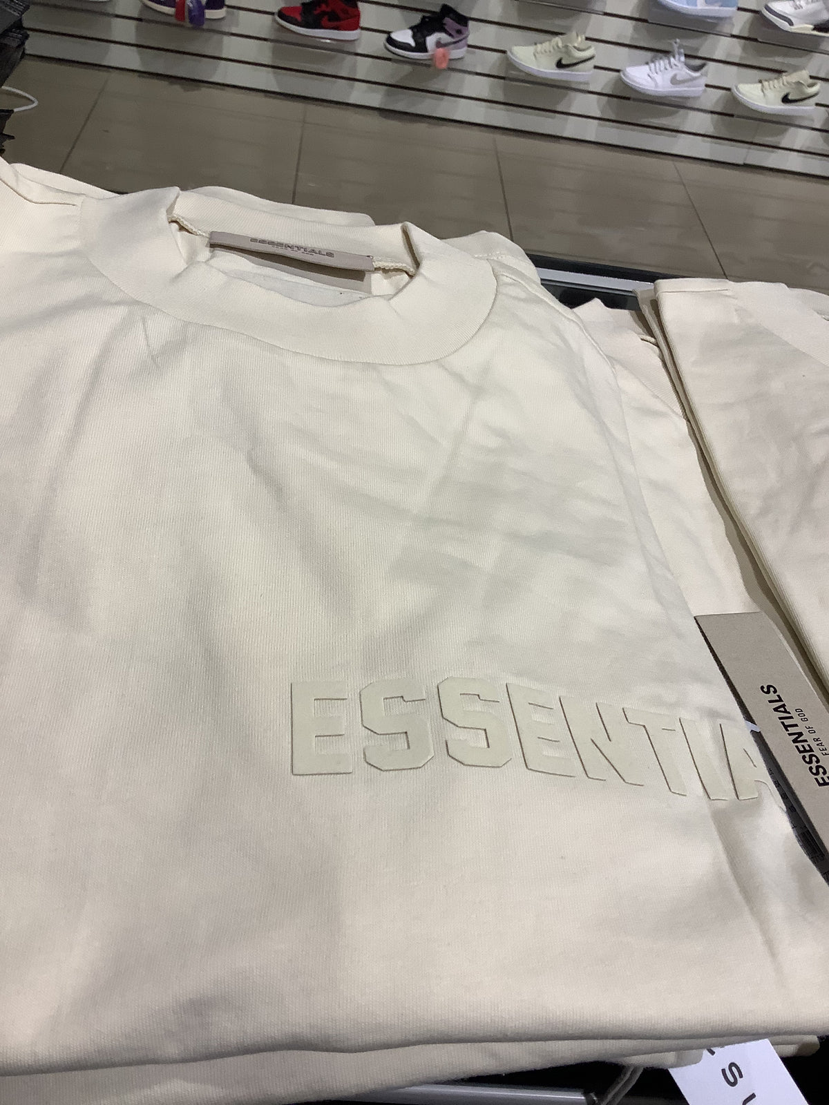Fear of God Essential Egg Shell S/S Tee