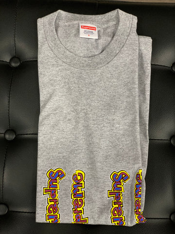 Supreme Gonz Logo Tee Light Grey