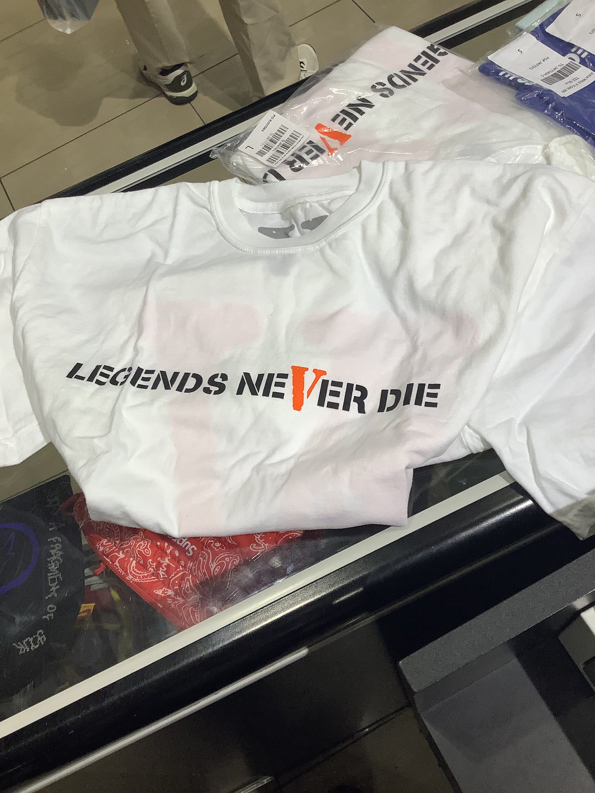 V Lone Juicewrld Legends Never Die Tee (Consignment)