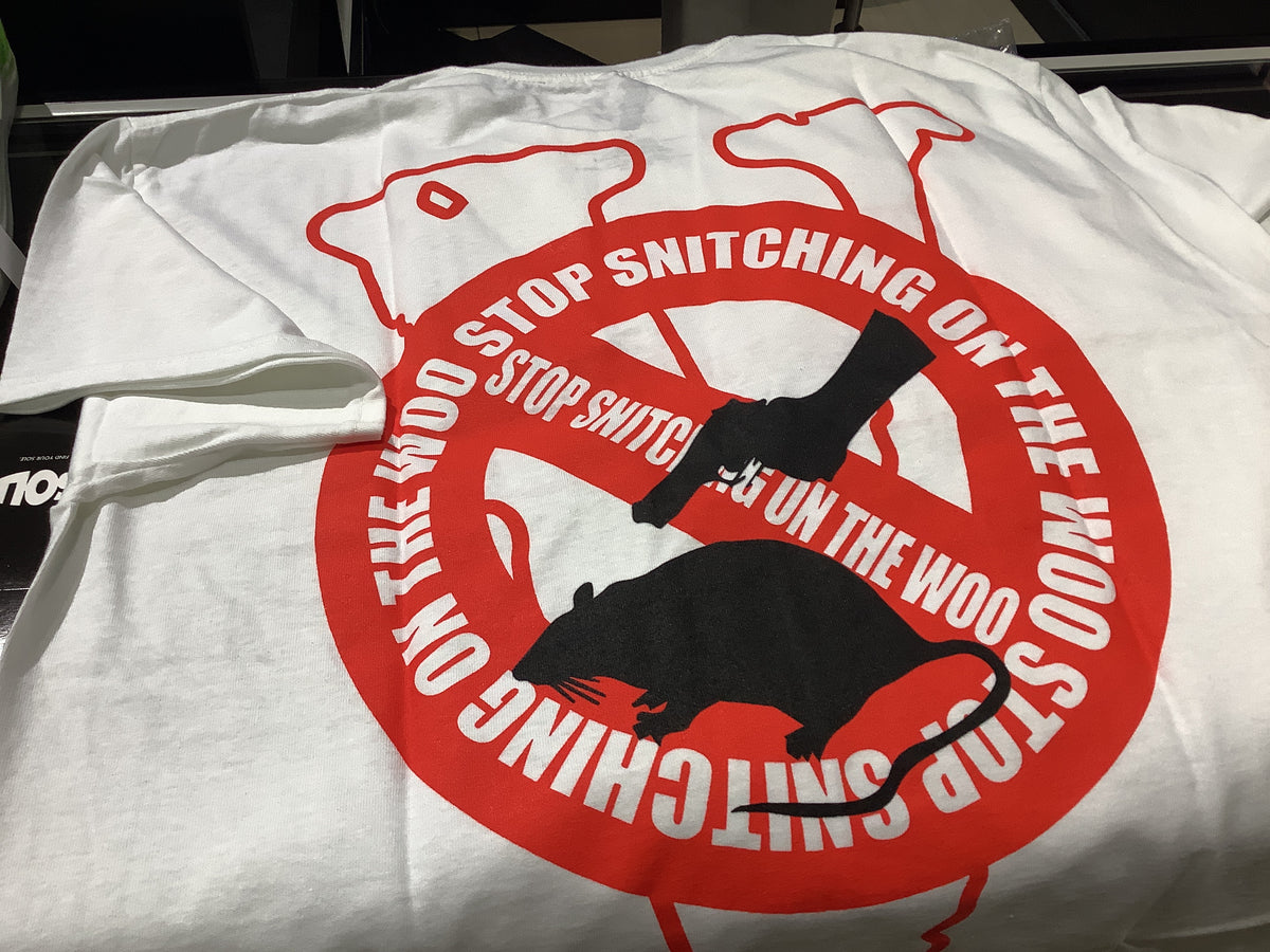 Pop Smoke Vlone snitching (red white)