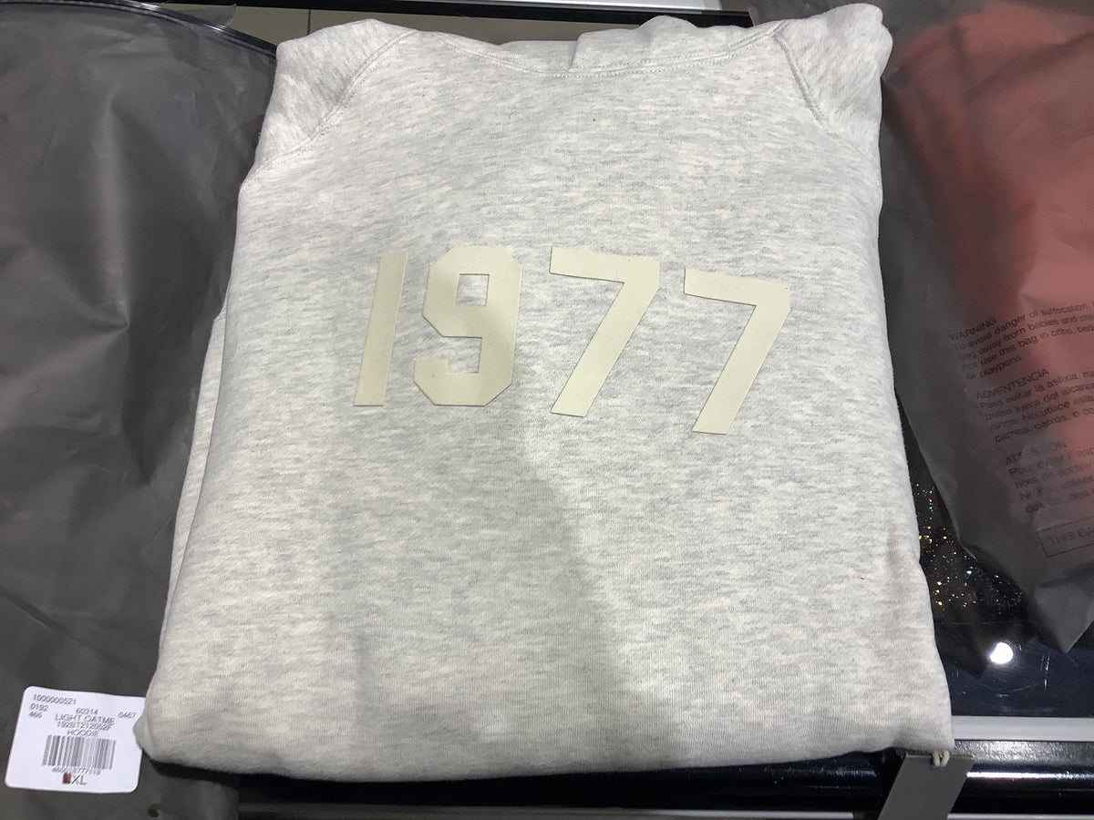 Essentials Fear Of God Hoodie Light Oatmeal 1977