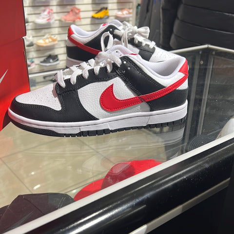 Nike Dunk Low Retro Red Swoosh Panda