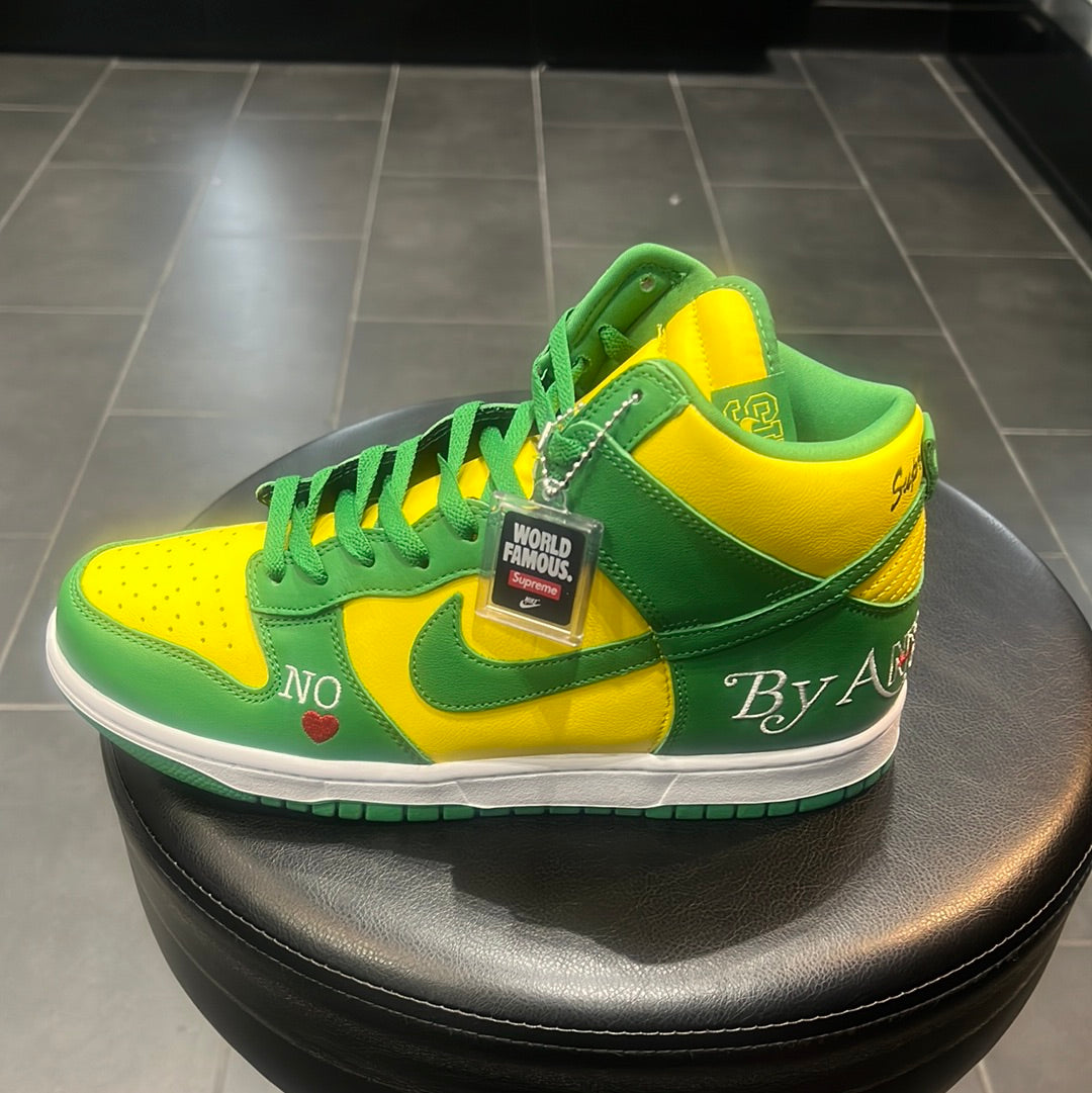 Nike SB Dunk High Supreme By Any Means Brazil