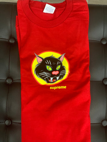 Supreme Black Cat Tee