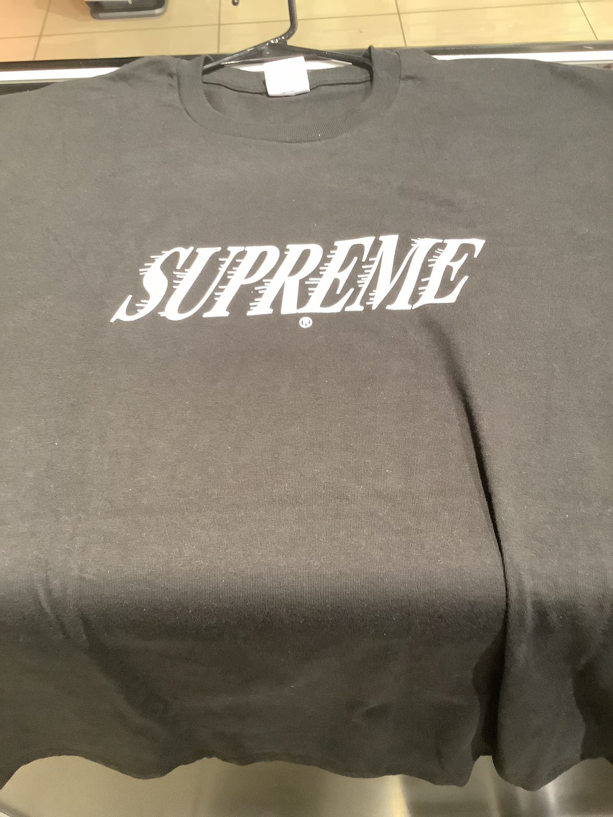 Supreme Slapshot Tee Black (consignment)