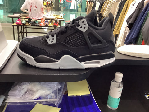 Jordan 4 Retro SE Black Canvas