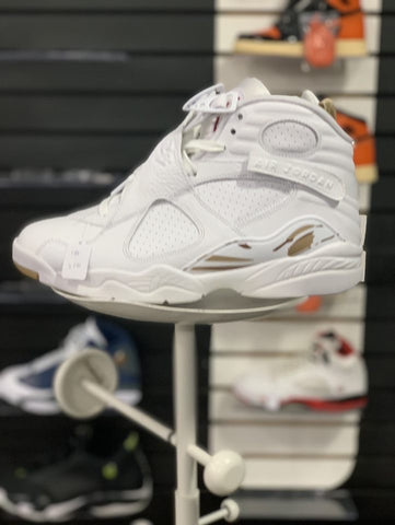 Jordan 8 Retro OVO White