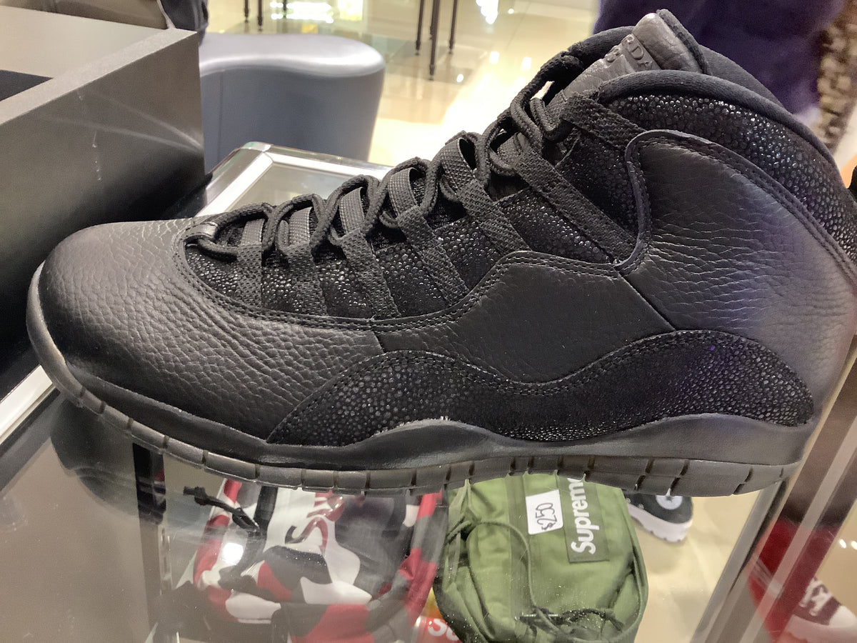Jordan 10 retro Drake OVO Black