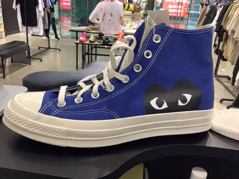Converse Chuck Taylor All-Star 70 Hi Comme De Garçons PLAY Blue