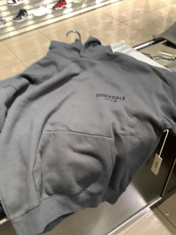 Essentials Fear Of God Hoodie Stretch Limo SS22