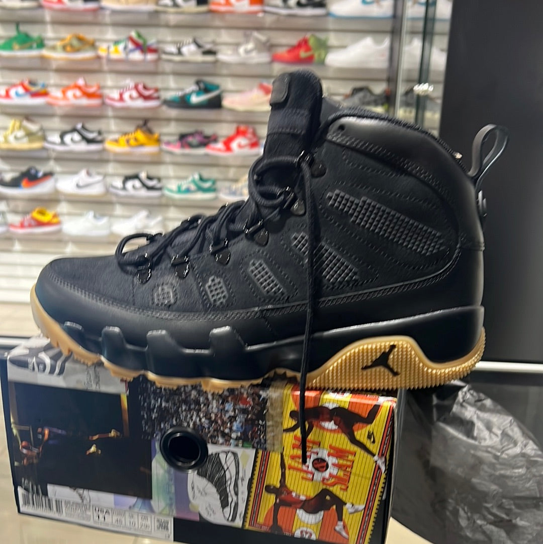 Jordan 9 Retro Boot NRG Black Light Gum