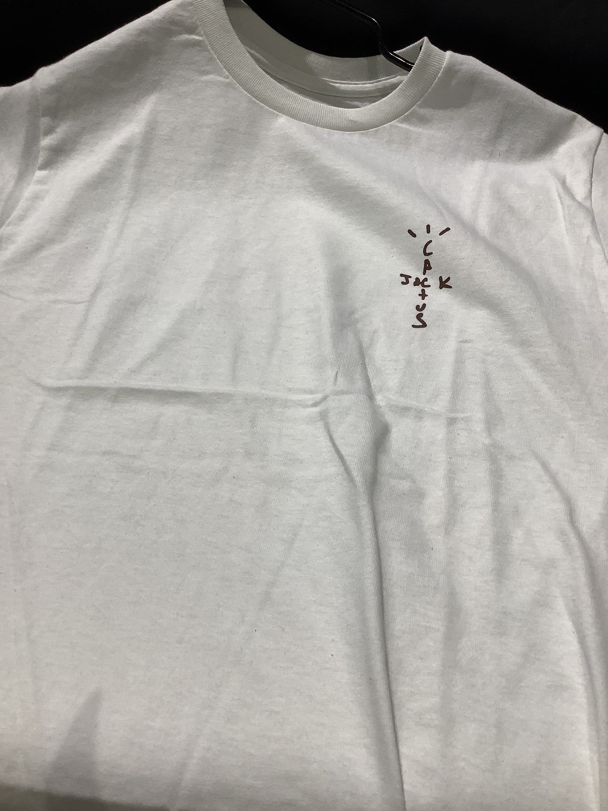 Travis Scott CJ Logo White Large (consignment)