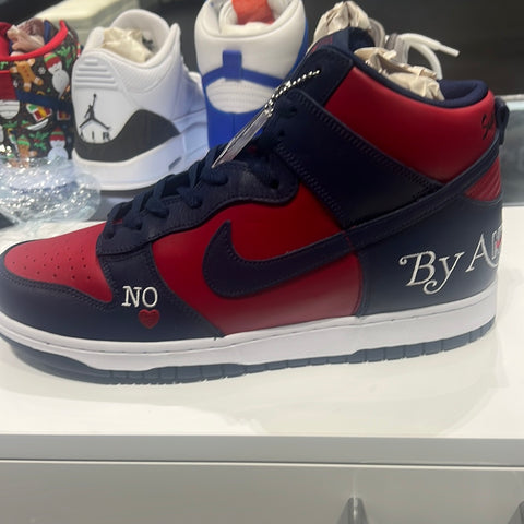 Nike SB Dunk High Supreme By Any Means Navy